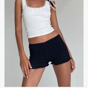 Amazon Essentials Mini Shorts Gingham & Black (2 for 25)